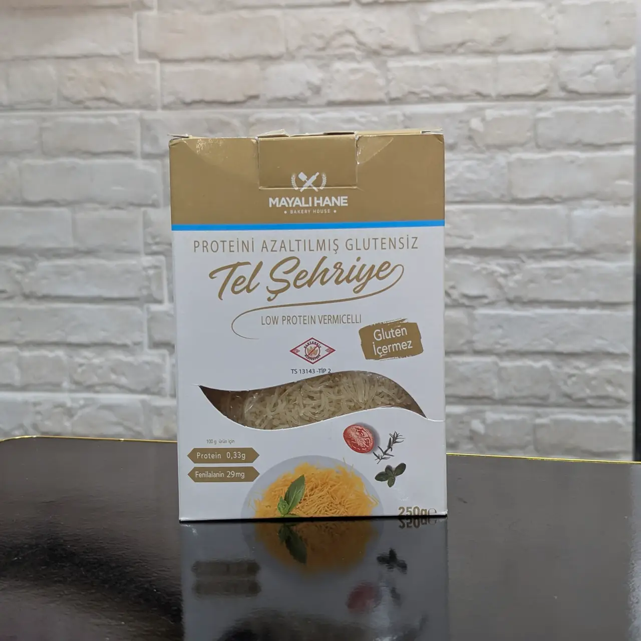 Mayalı Hane – Vermicelles Faibles en Protéines (Tel Şehriye) – 250 g