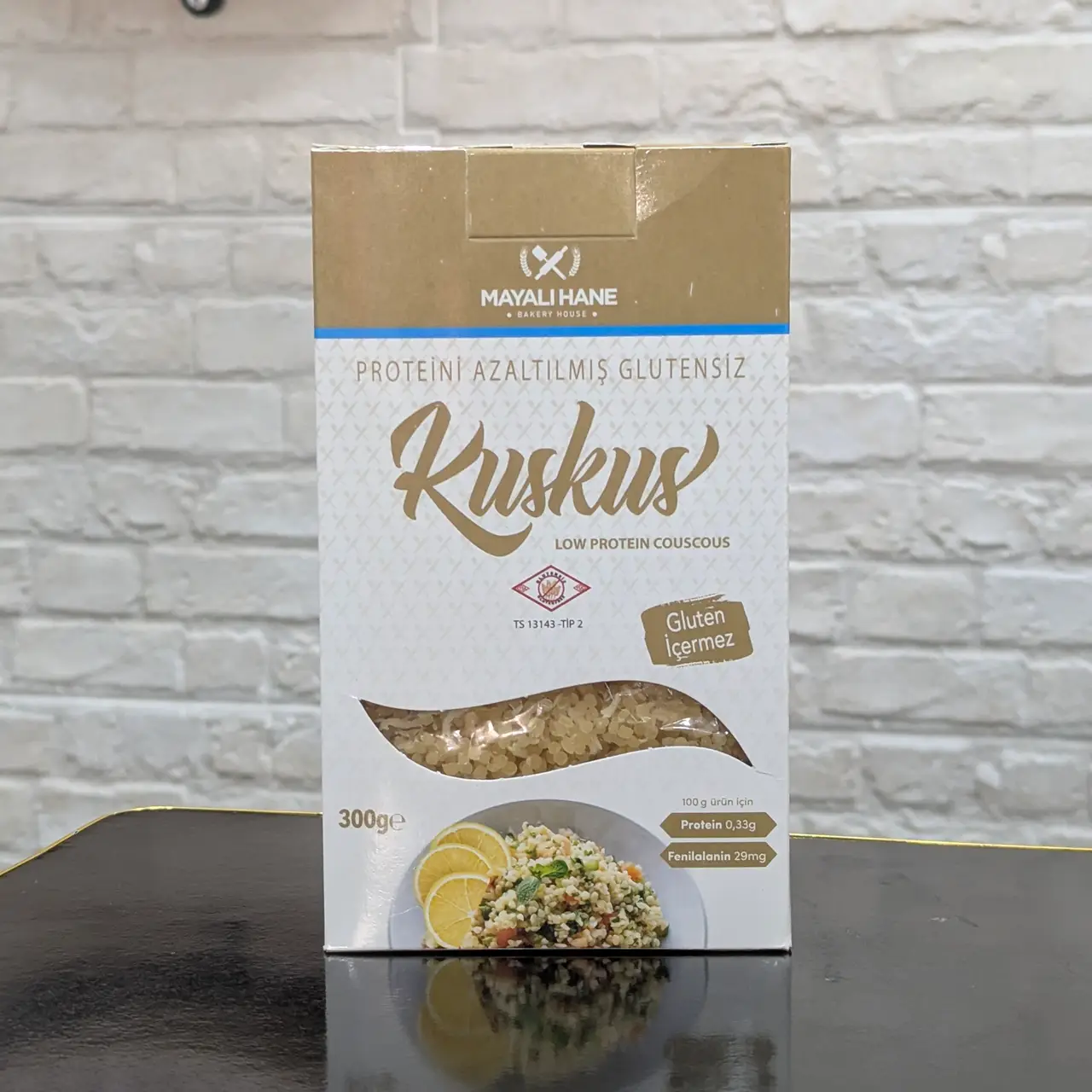 Mayalı Hane – Couscous Faible en Protéines (Kuskus) – 300 g