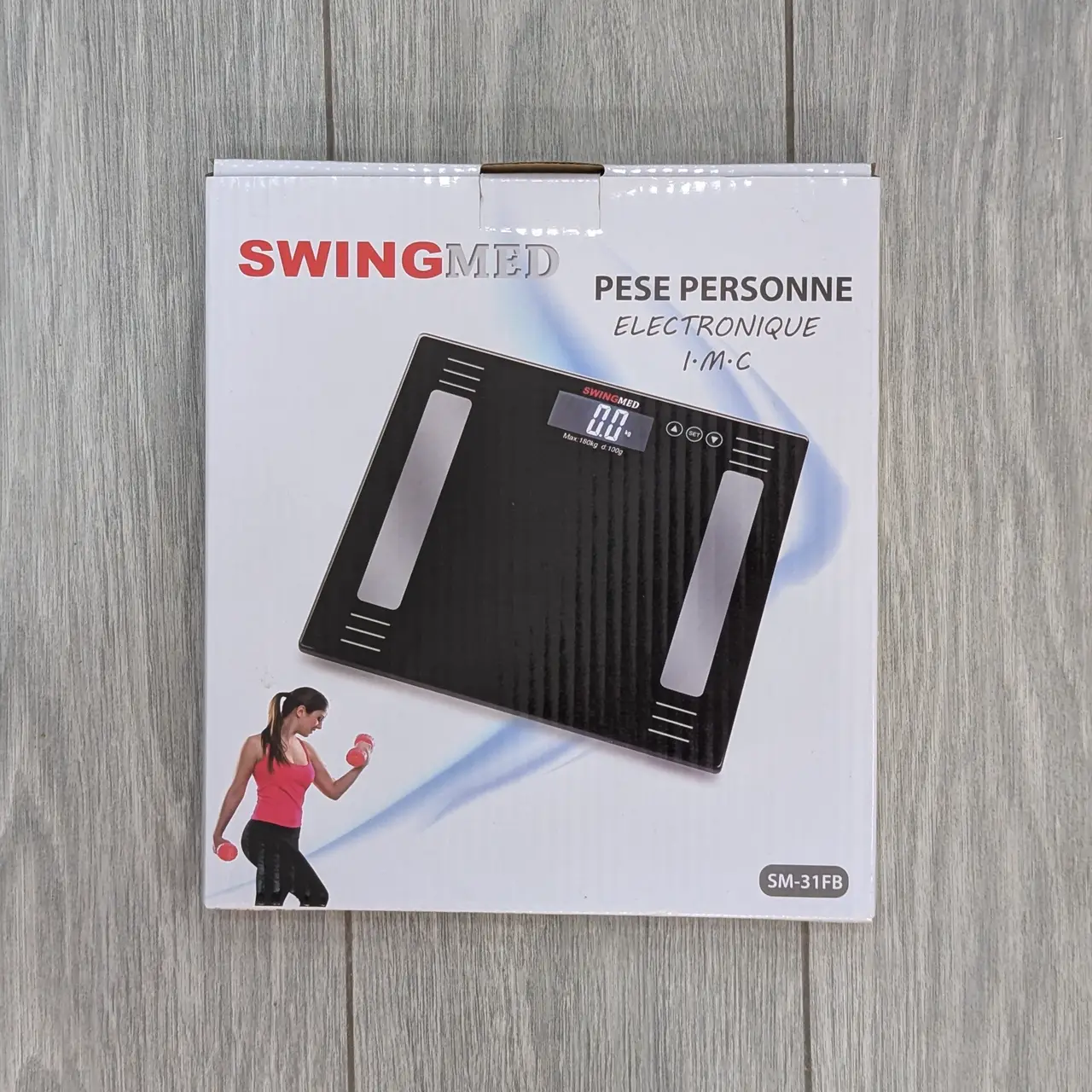 SwingMed SM-31FB – Pèse-Personne Électronique avec IMC