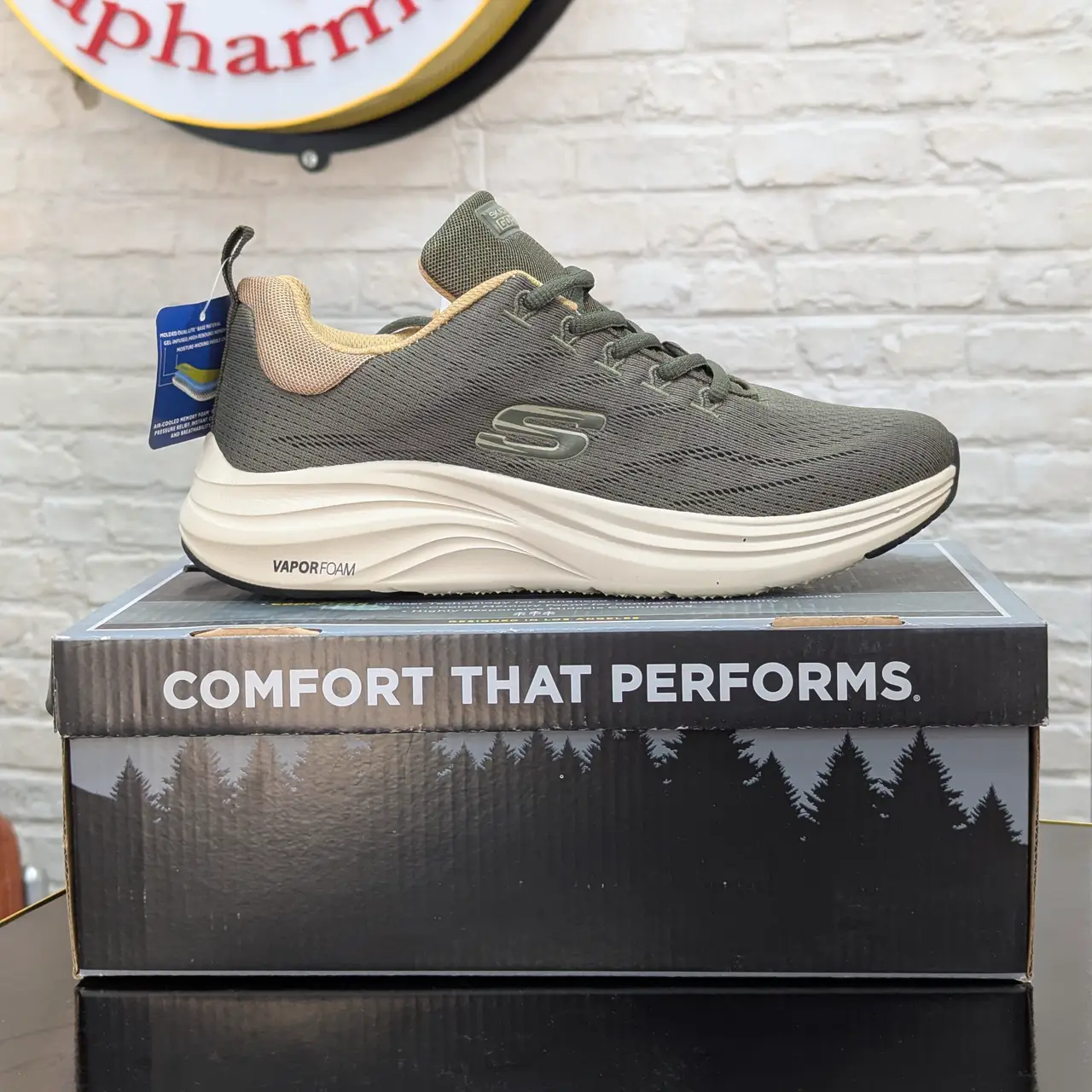 Skechers – Baskets VaporFoam Homme | Confort Haute Performance