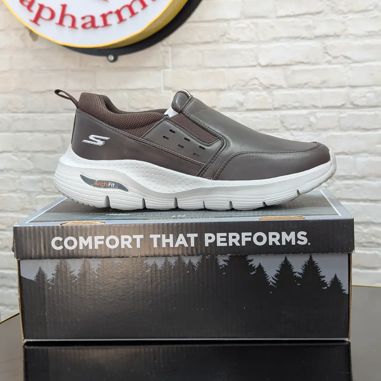 Skechers – Baskets Slip-On Arch Fit Homme | Soutien & Confort Quotidien