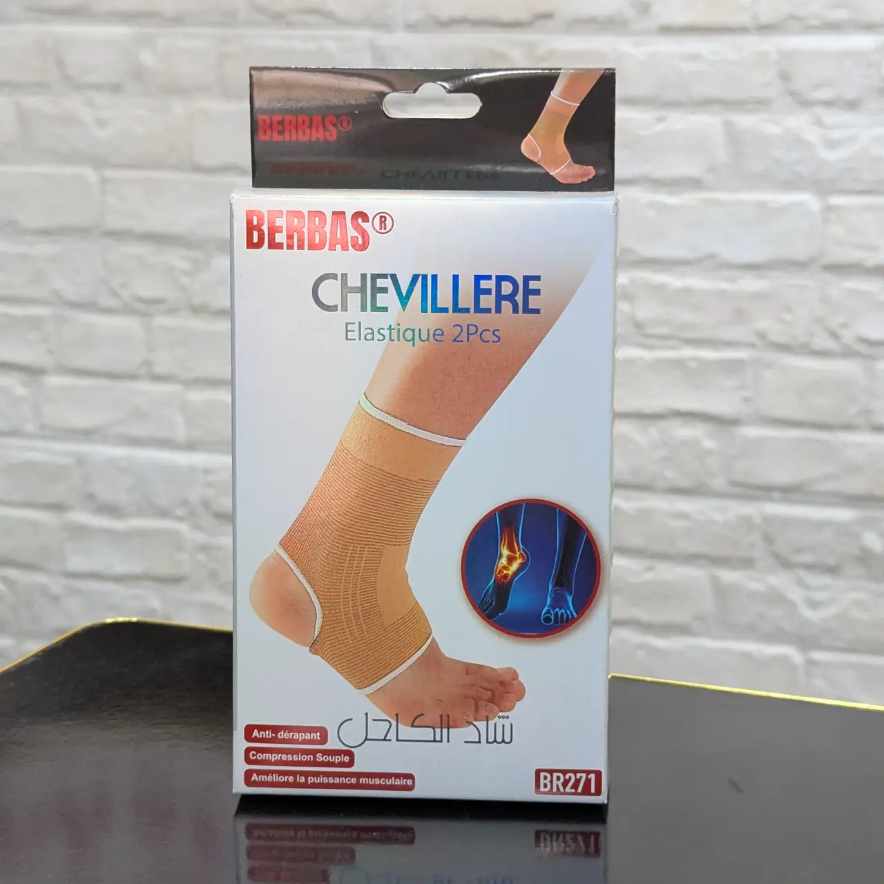 Berbas BR271 – Chevillère Élastique (2 pcs)