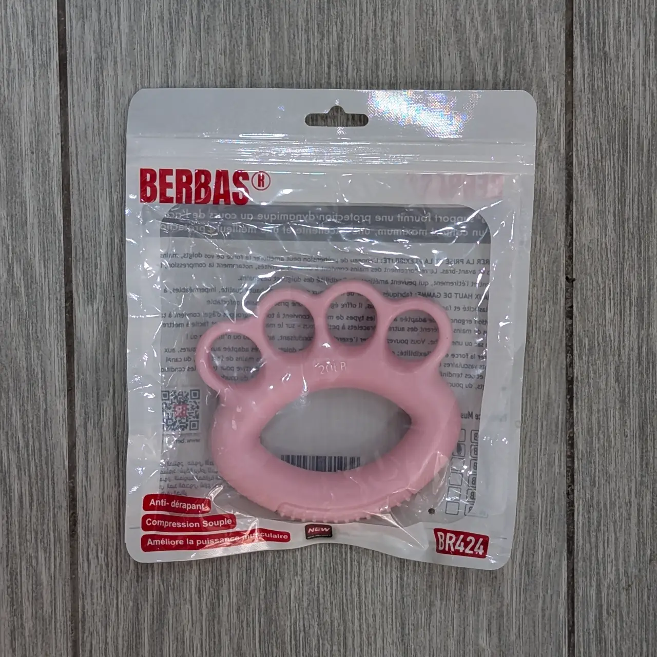 BERBAS® – Élastiques Renforceurs de Doigts (10LB à 60LB) – Lot Multicolore
