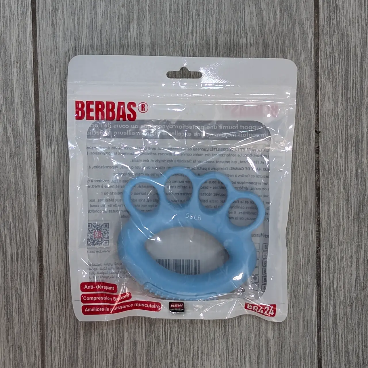 BERBAS® – Élastiques Renforceurs de Doigts (10LB à 60LB) – Lot Multicolore