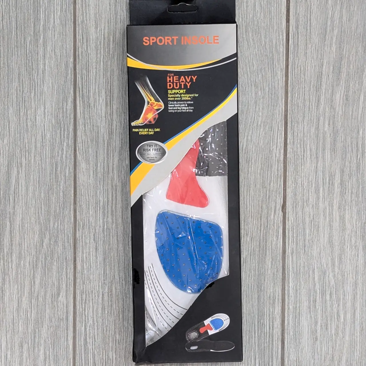 Semelles Sport Insole – Support Renforcé Heavy Duty
