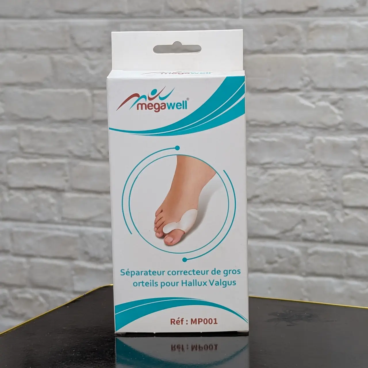 Megawell MP001 – Séparateur Correcteur de Gros Orteils pour Hallux Valgus