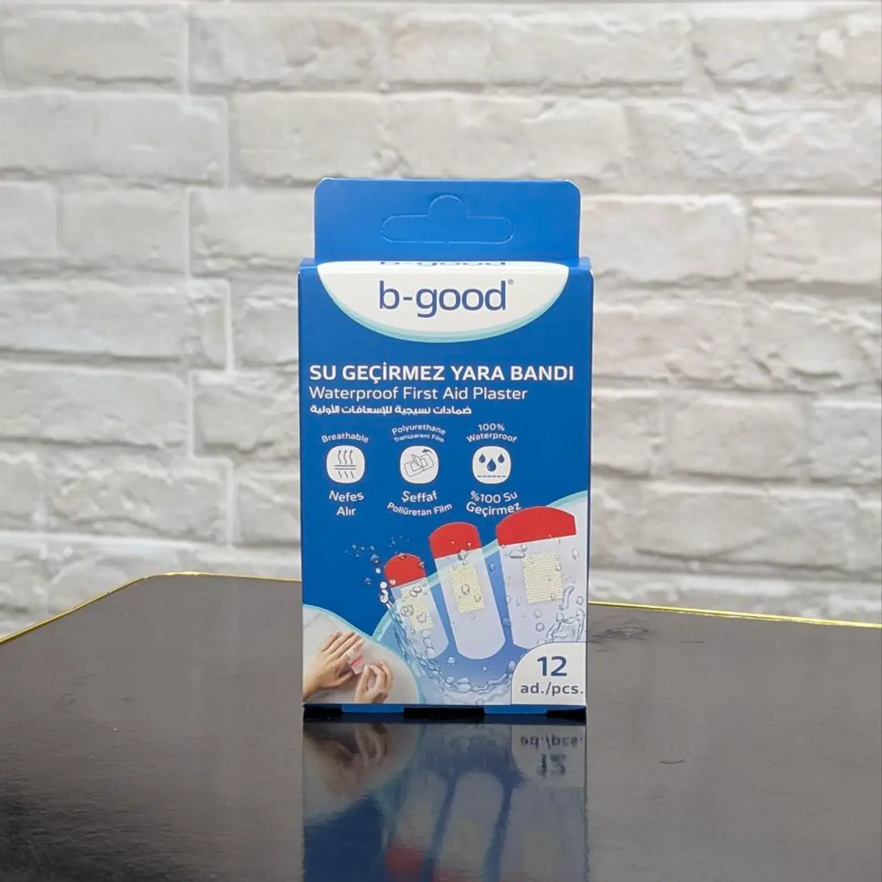 B-Good Pansement Waterproof "First Aid Plaster" 19×56 mm