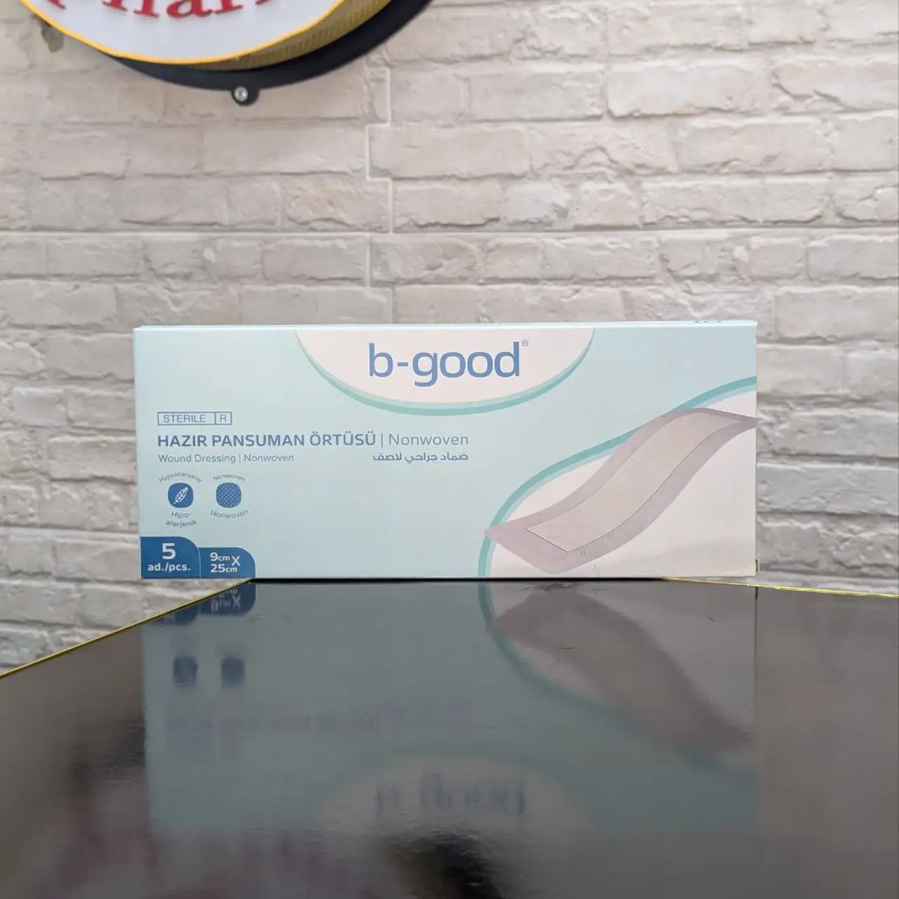 B-Good BC625 Pansement Adhésif 9×25 cm – 5 Pièces