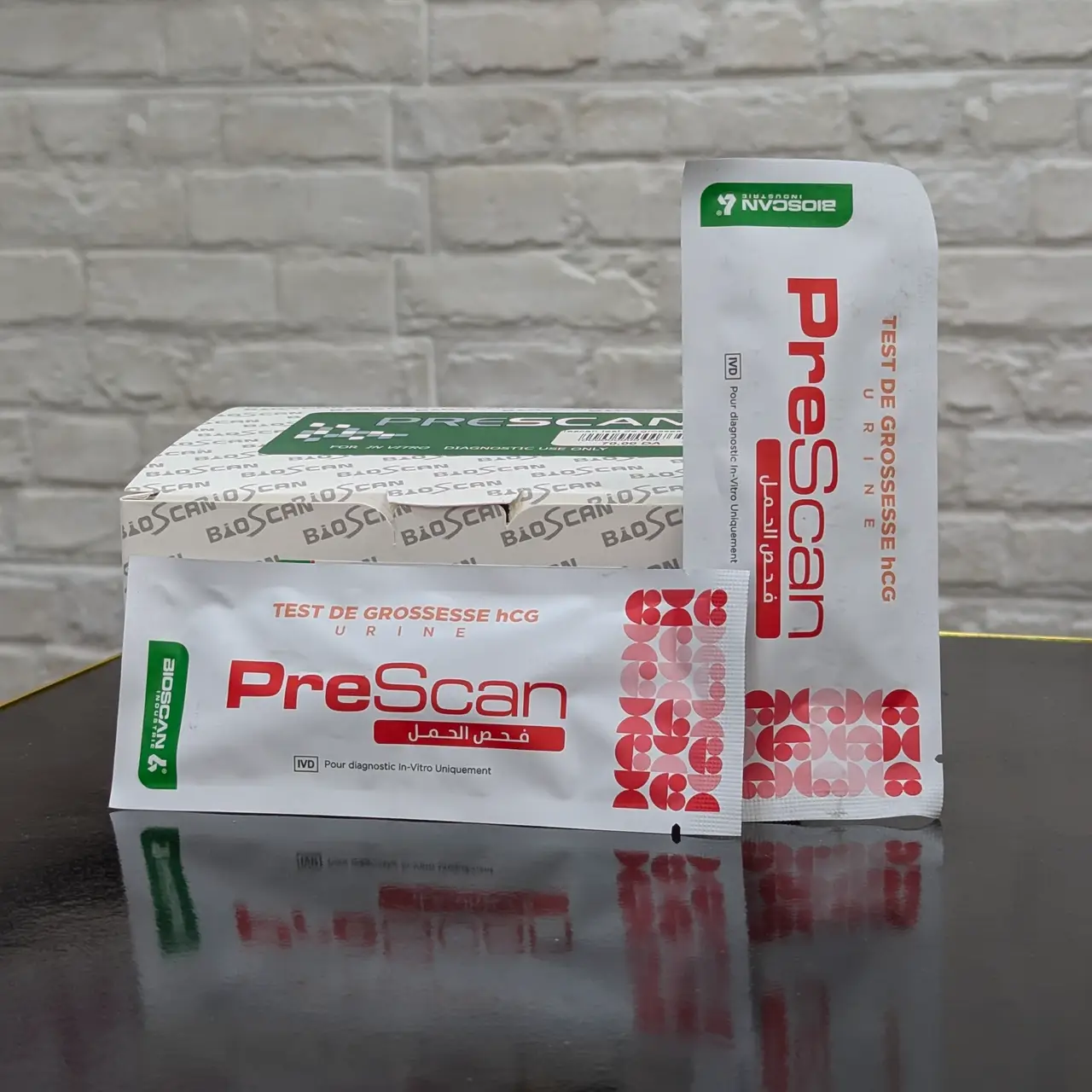PreScan – Test de Grossesse HCG (1 pièce)