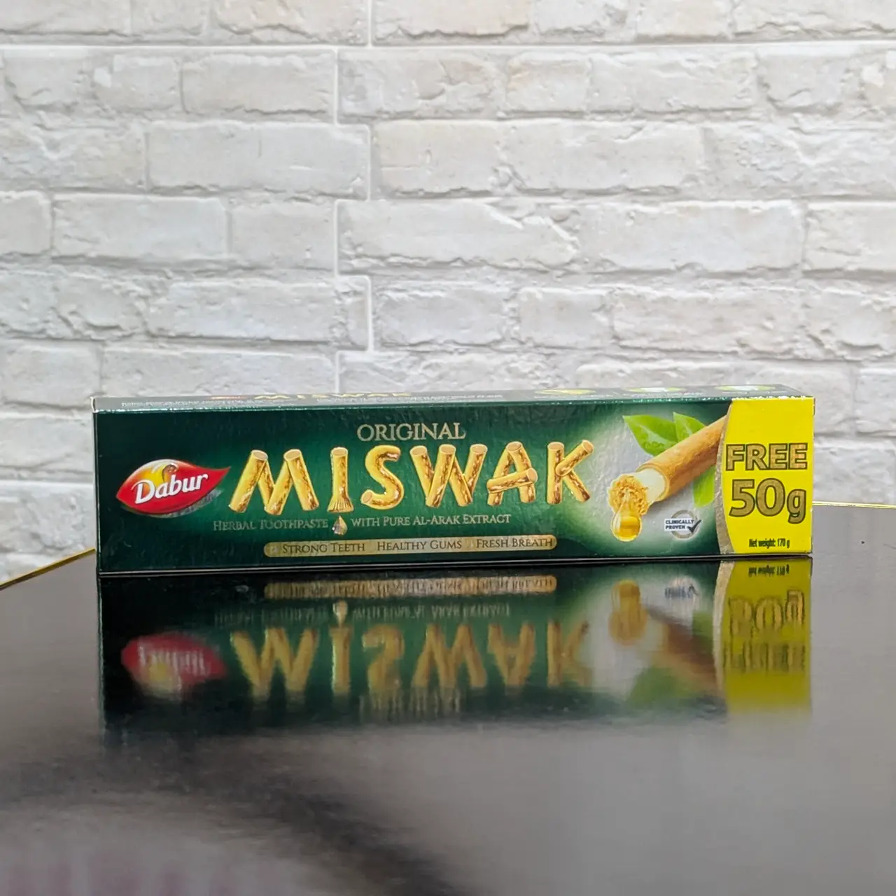 Dabur Miswak – Dentifrice 170 g + 50 g Gratuit