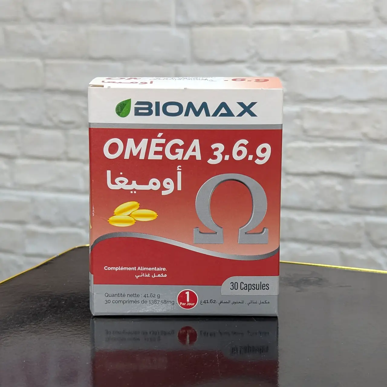 Biomax Oméga 3-6-9 – 30 capsules