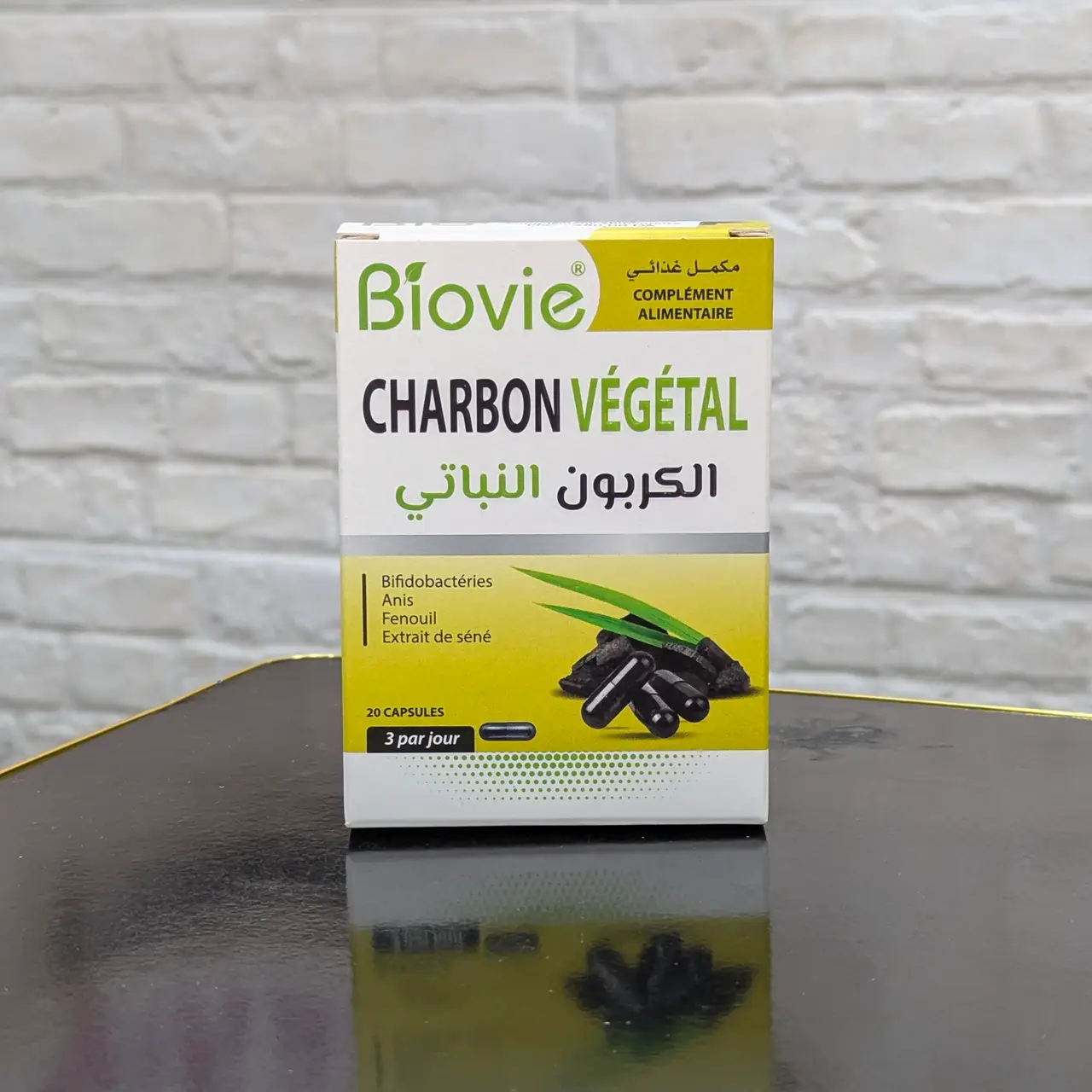 Biovie Charbon Végétal – 20 capsules