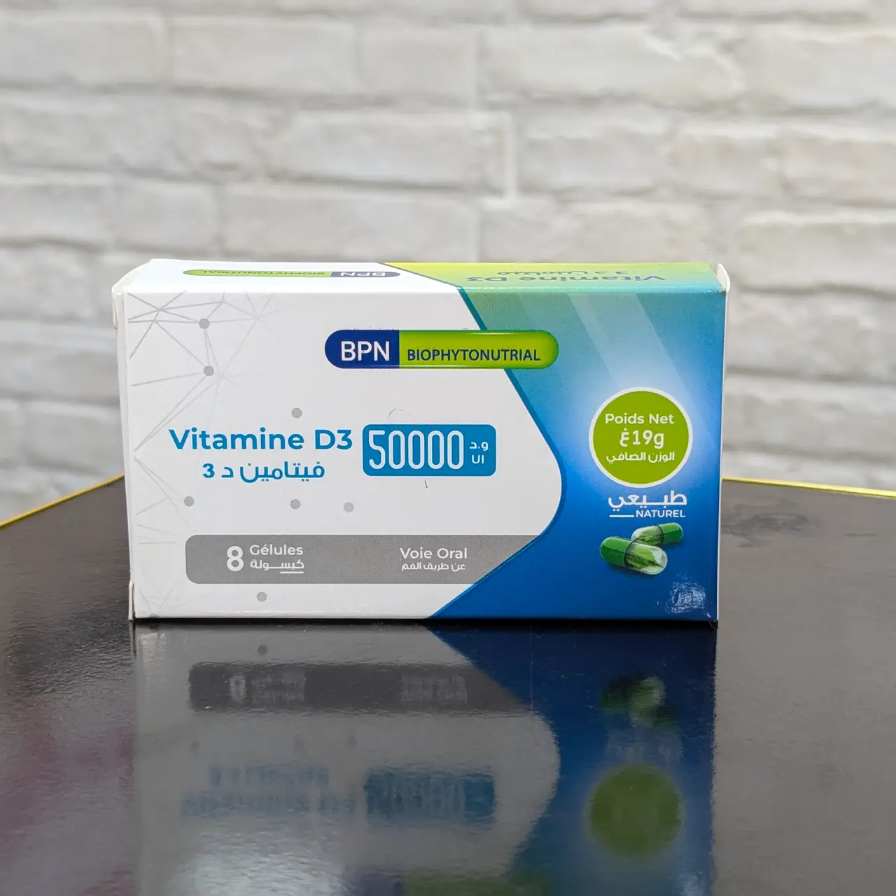BPN Biophytonutrial – Vitamine D3 50 000 UI – 8 gélules