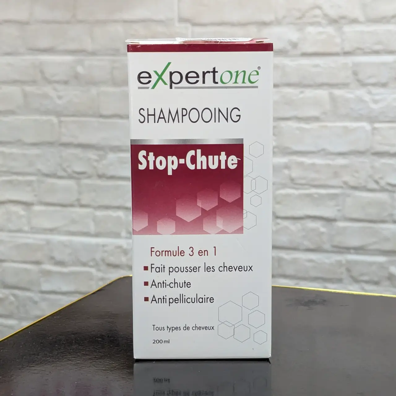 Expertone – Shampooing Stop Chute 3 en 1 – 200 ml