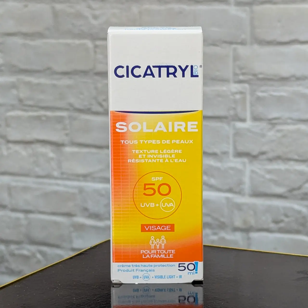 Cicatryl Solaire SPF 50 – Crème Solaire Réparatrice 50ml