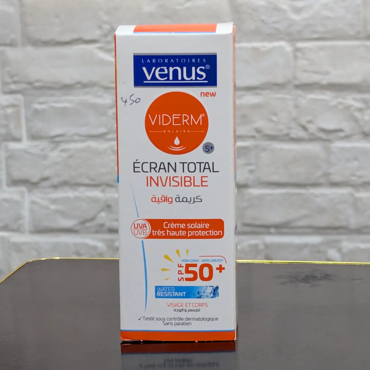 Venus Crème Solaire Écran Total Invisible SPF 50 – 50ml