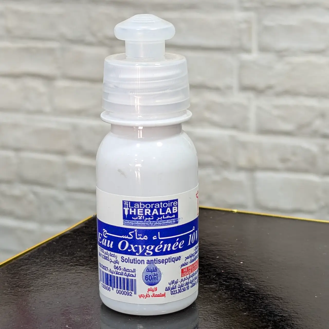 theralab eau oxygénée 60ml