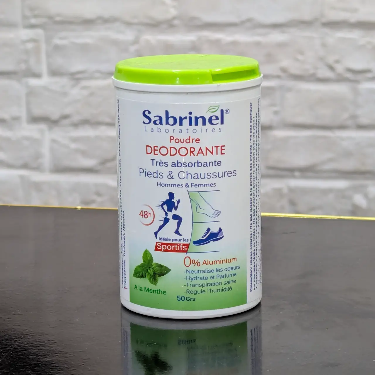 Sabrinel – Poudre Déodorante Très Absorbante Pieds & Chaussures 50g