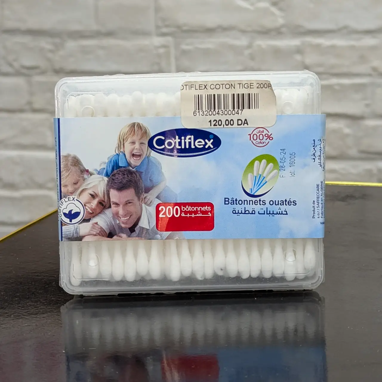 Cotiflex – Bâtonnets Ouatés 200 pièces