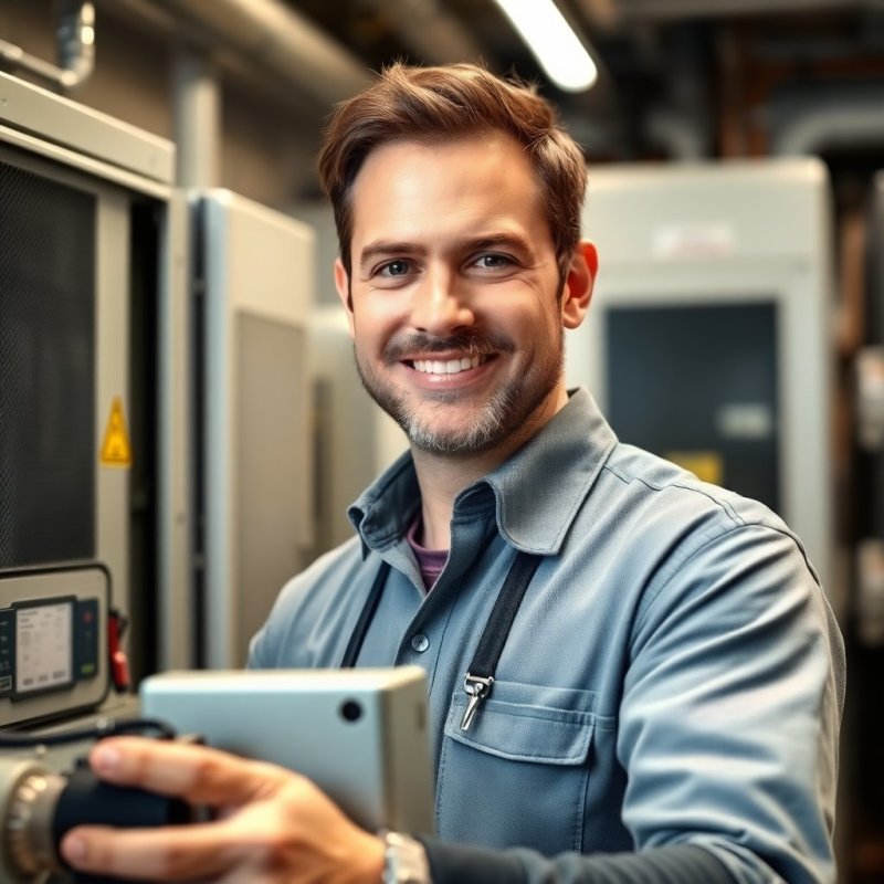 Seamless ATS Installation Service service - Professional with face visible