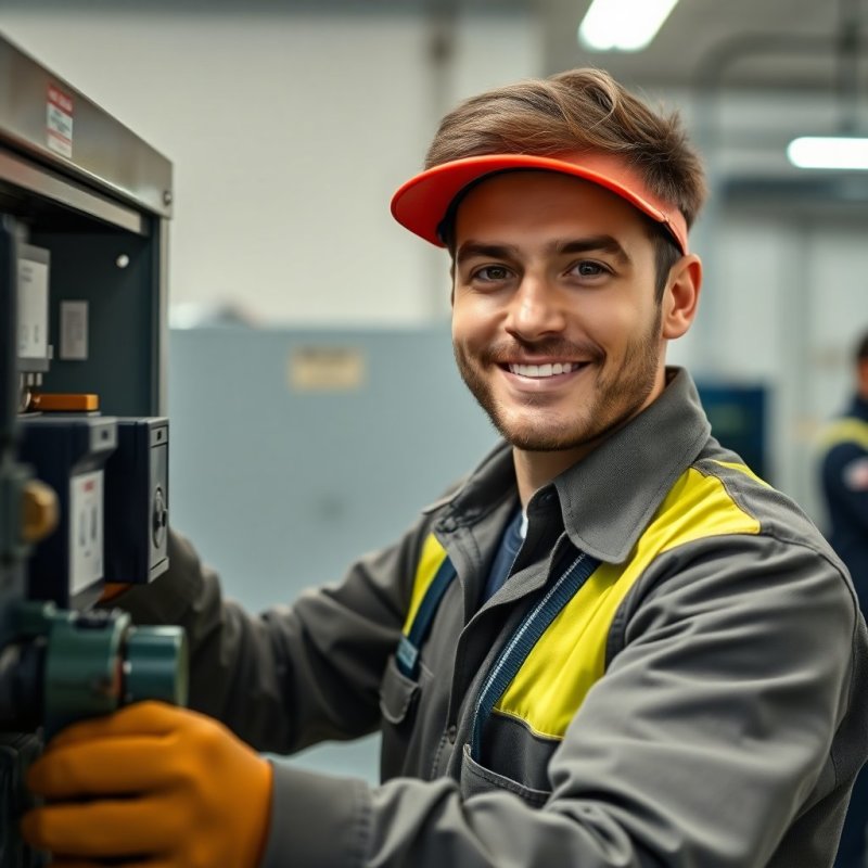 Expert Generator Solutions service - Professional with face visible