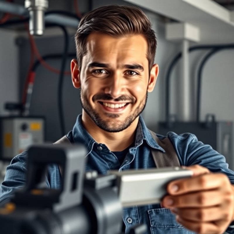 Expert Electrical Solutions in Arabian Ranches service - Professional with face visible