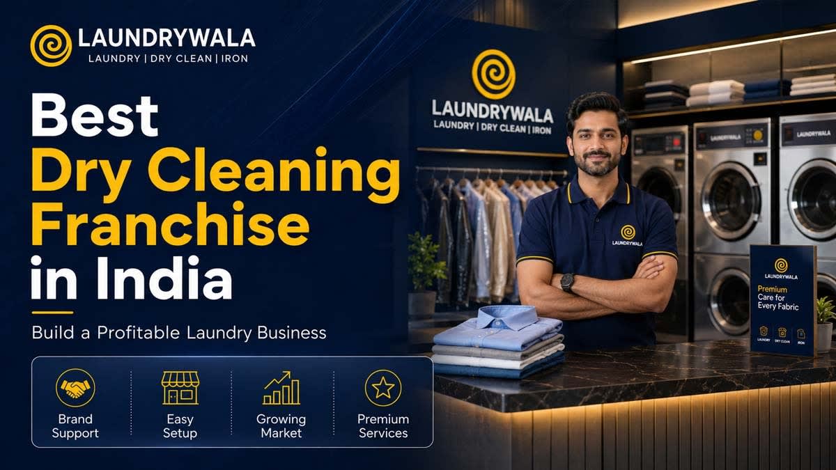Best Dry Cleaning Franchise in India