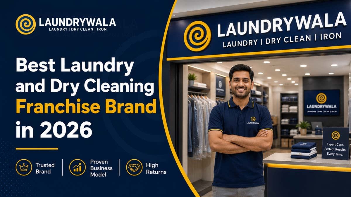 Best Laundry and Dry Cleaning Franchise Brand in 2026
