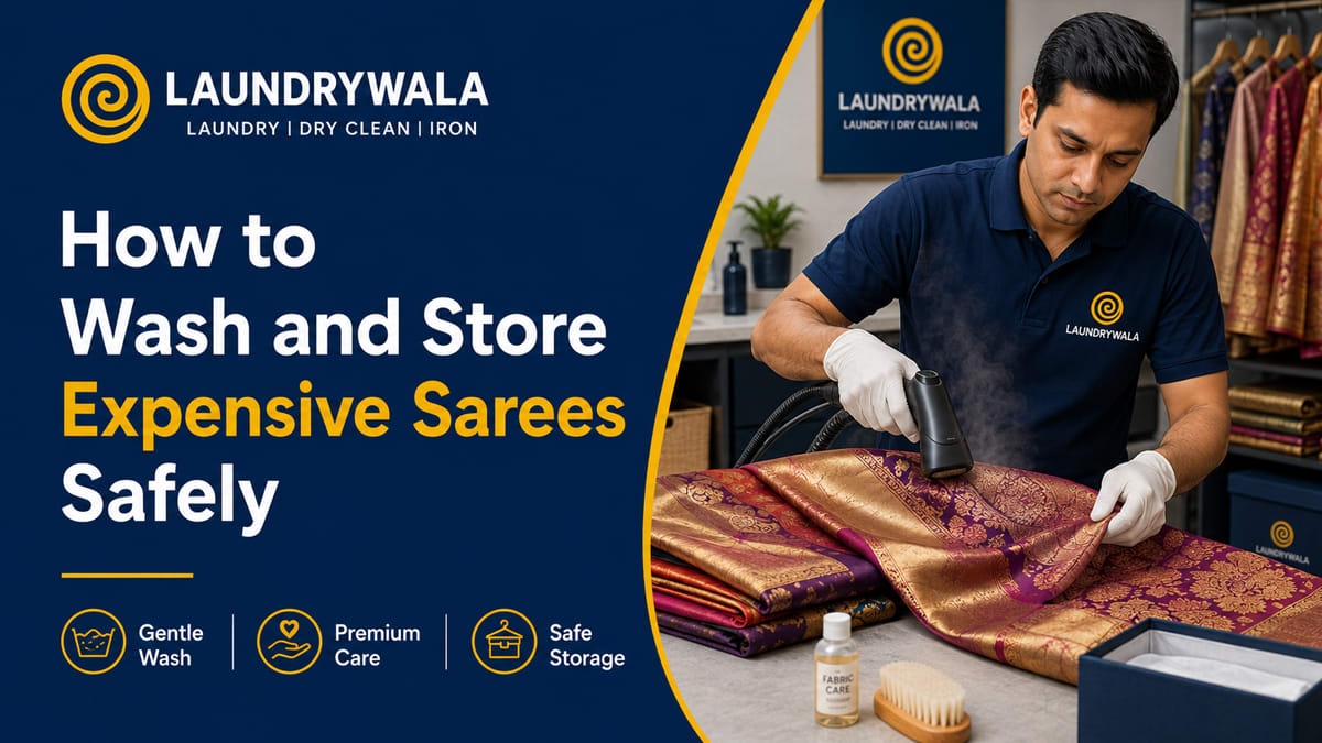 How to Wash and Store Expensive Sarees Safely