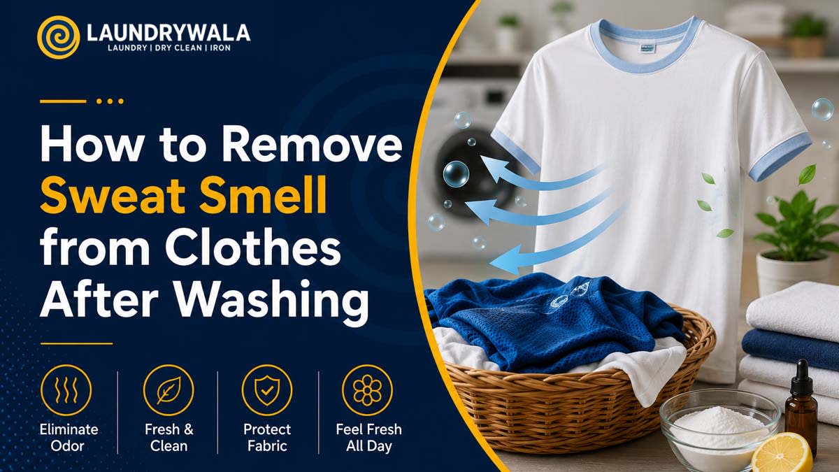 How to Remove Sweat Smell from Clothes After Washing