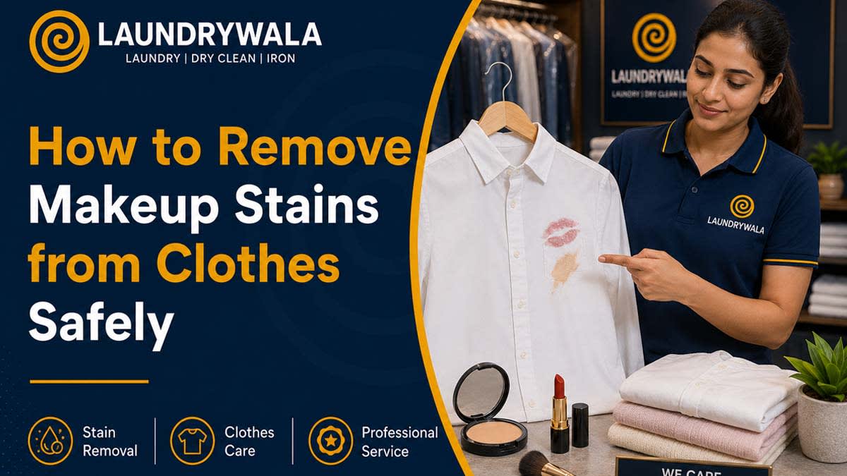 How to Remove Makeup Stains from Clothes Safely
