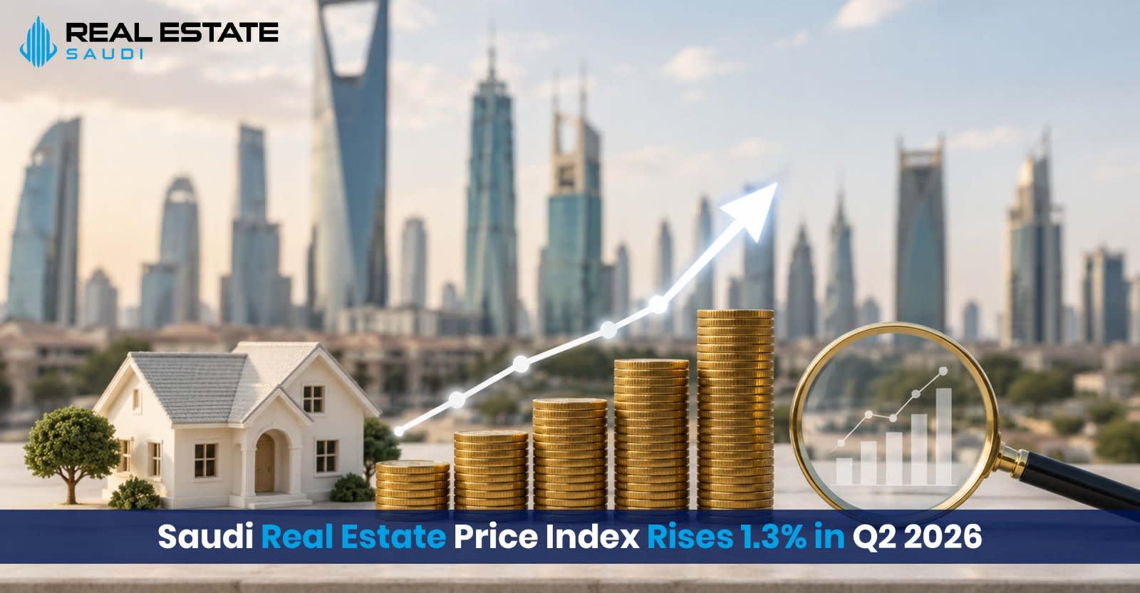 Saudi Real Estate Price Index Rises 1.3% in Q2 2026