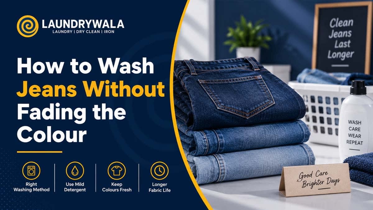 How to Wash Jeans Without Fading the Colour