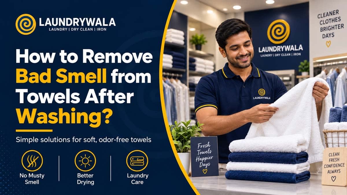 How to Remove Bad Smell from Towels After Washing