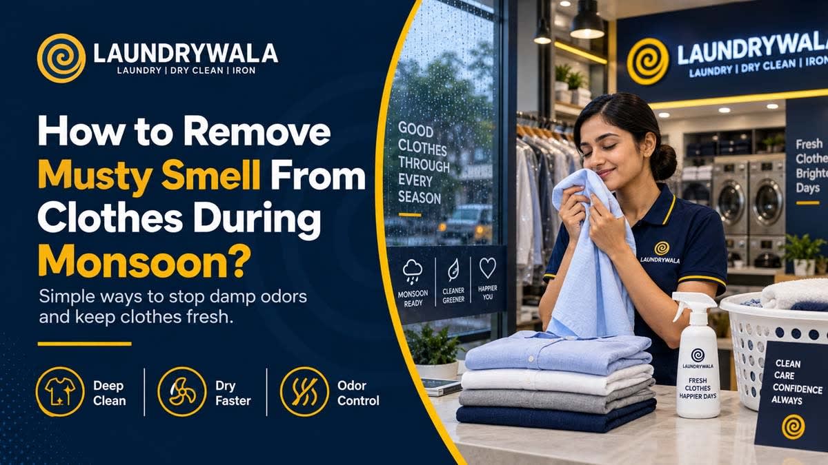 How to Remove Musty Smell From Clothes During Monsoon