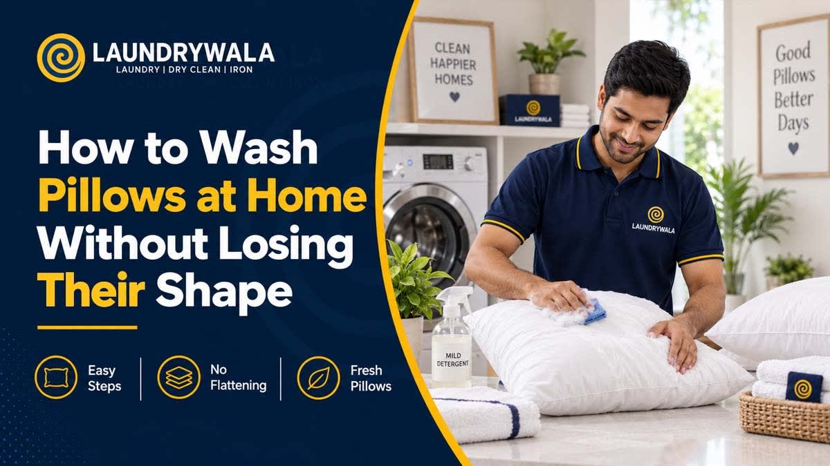 How to Wash Pillows at Home Without Losing Their Shape