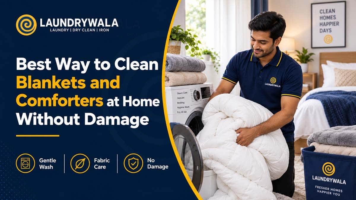 Best Way to Clean Blankets and Comforters at Home Without Damage