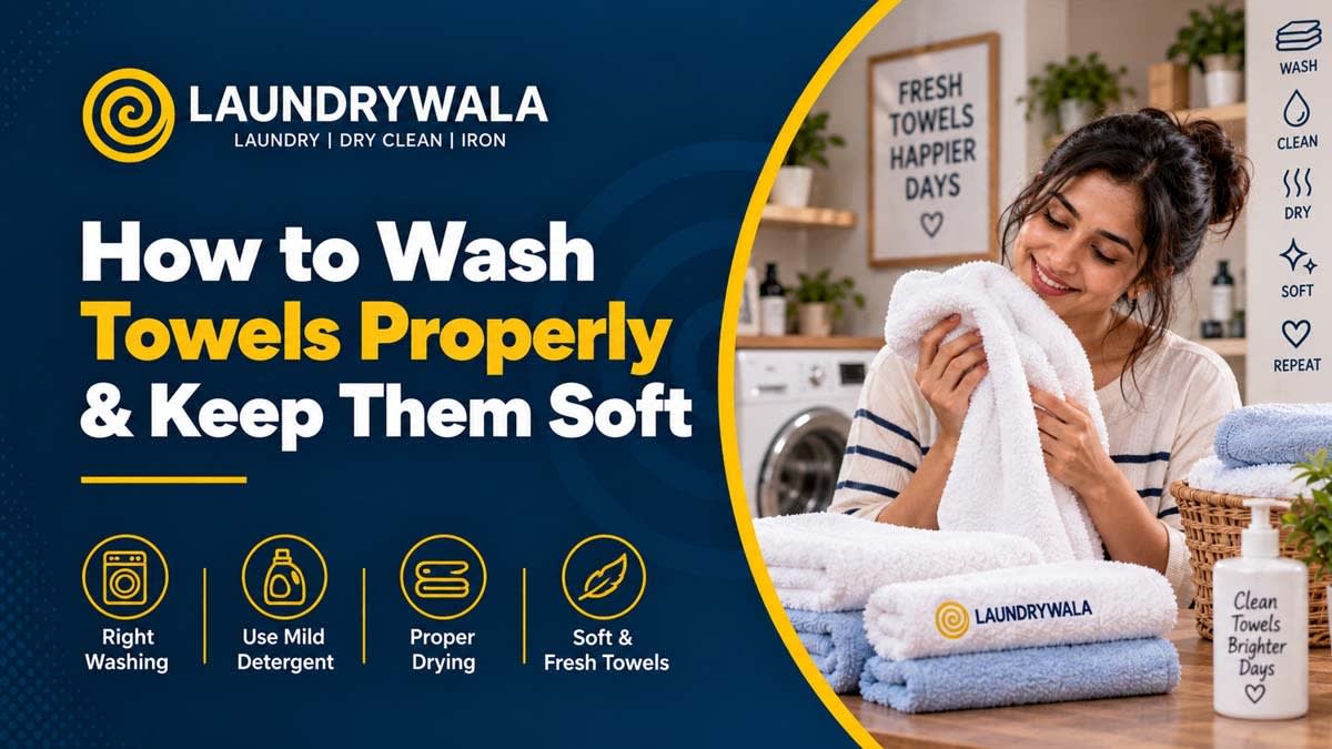 How to Wash Towels Properly & Keep Them Soft