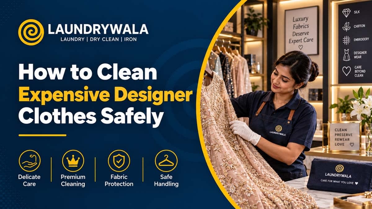 How to Clean Expensive Designer Clothes Safely
