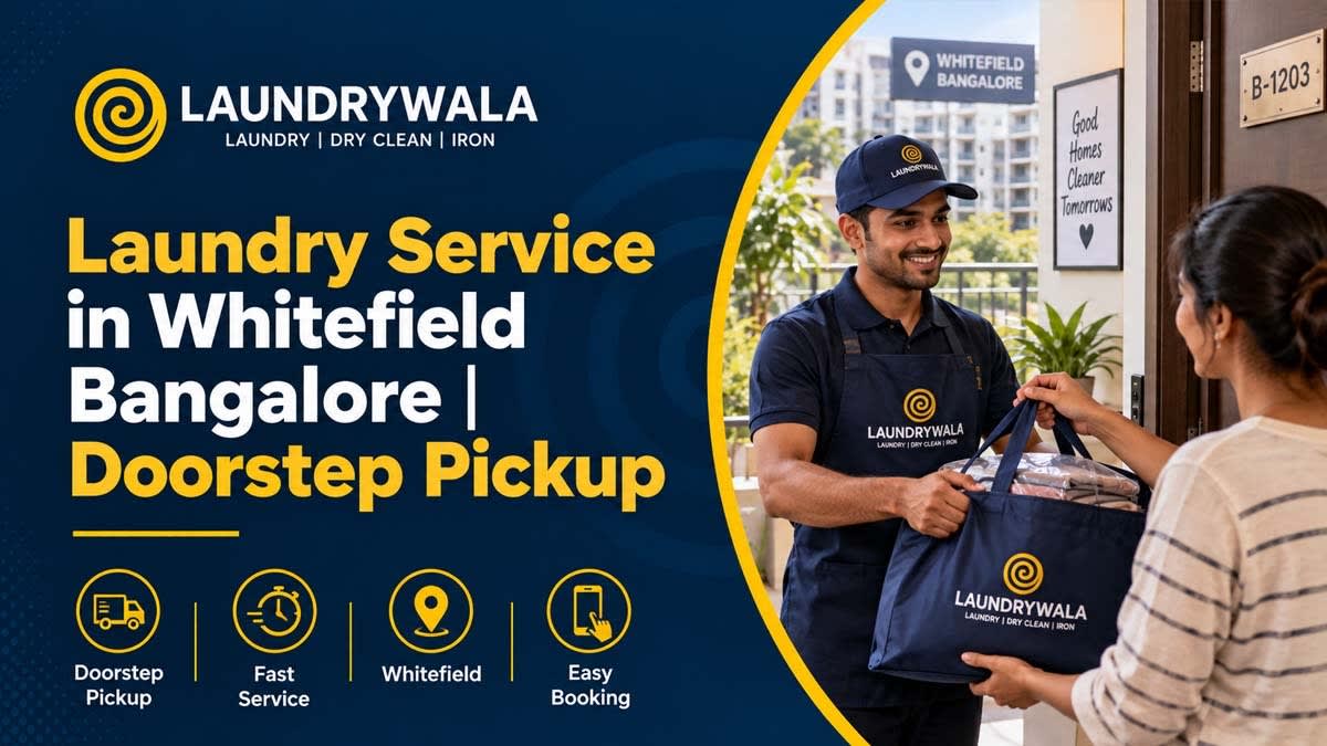 Laundry Service in Whitefield Bangalore | Doorstep Pickup