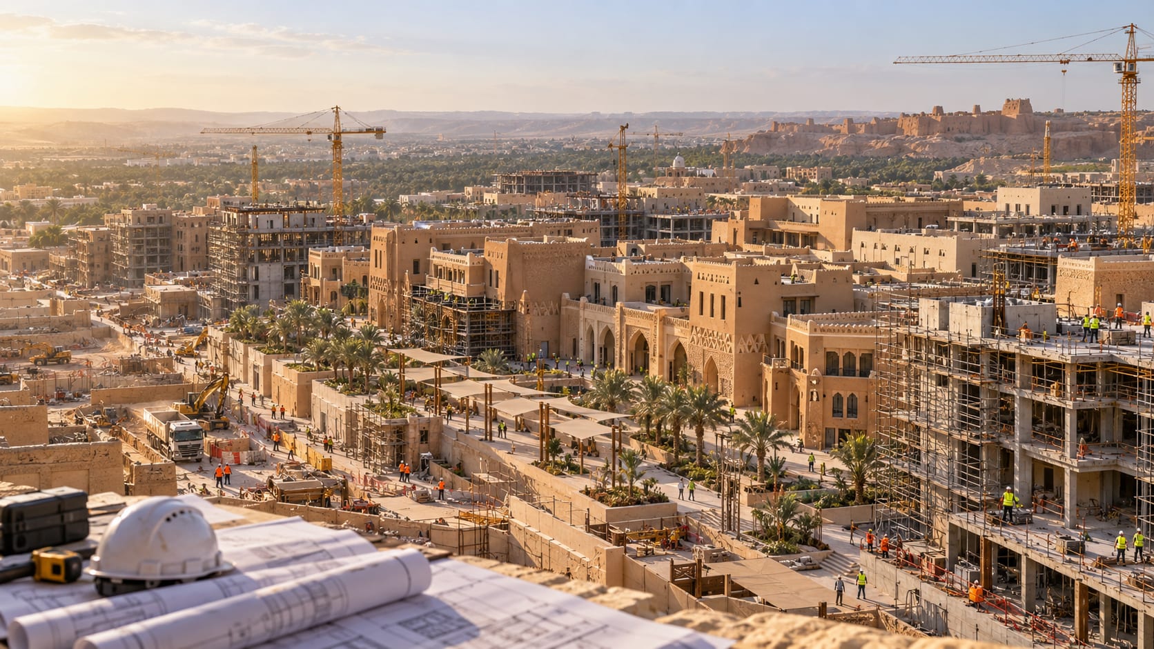 Diriyah Square: SAR 2.729 Billion Contracts Awarded for Luxury Hotels & Residences