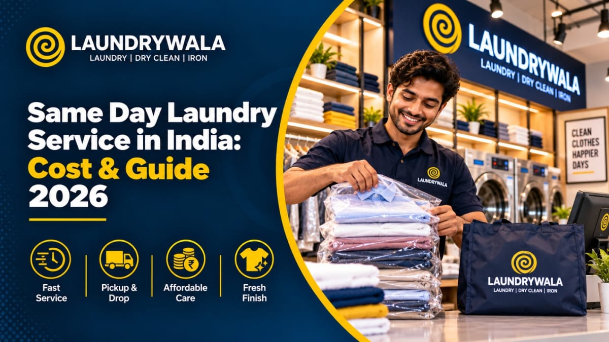 Same Day Laundry Service in India: Cost & Guide 2026