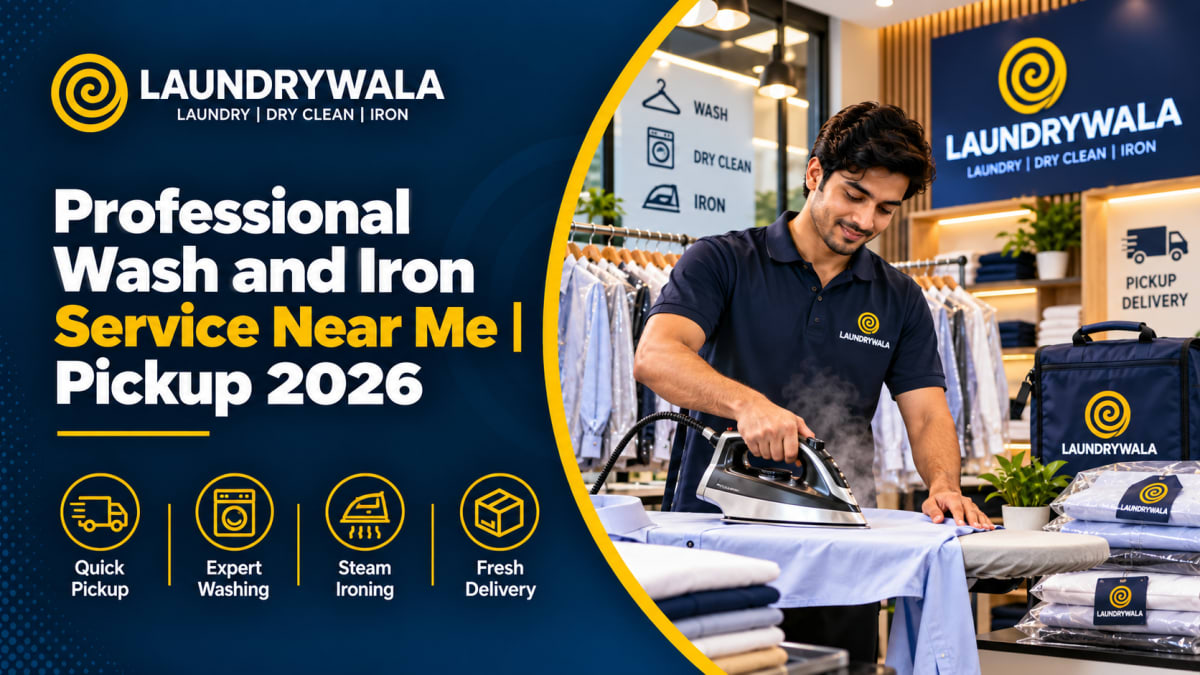 Professional Wash and Iron Service Near Me | Pickup 2026