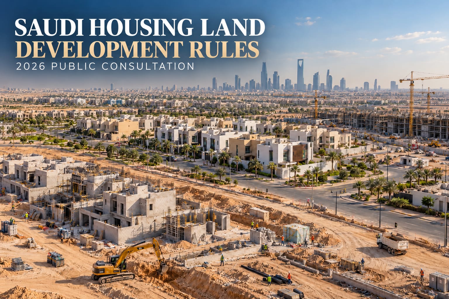 Saudi Housing Land Development Rules: 2026 Consultation