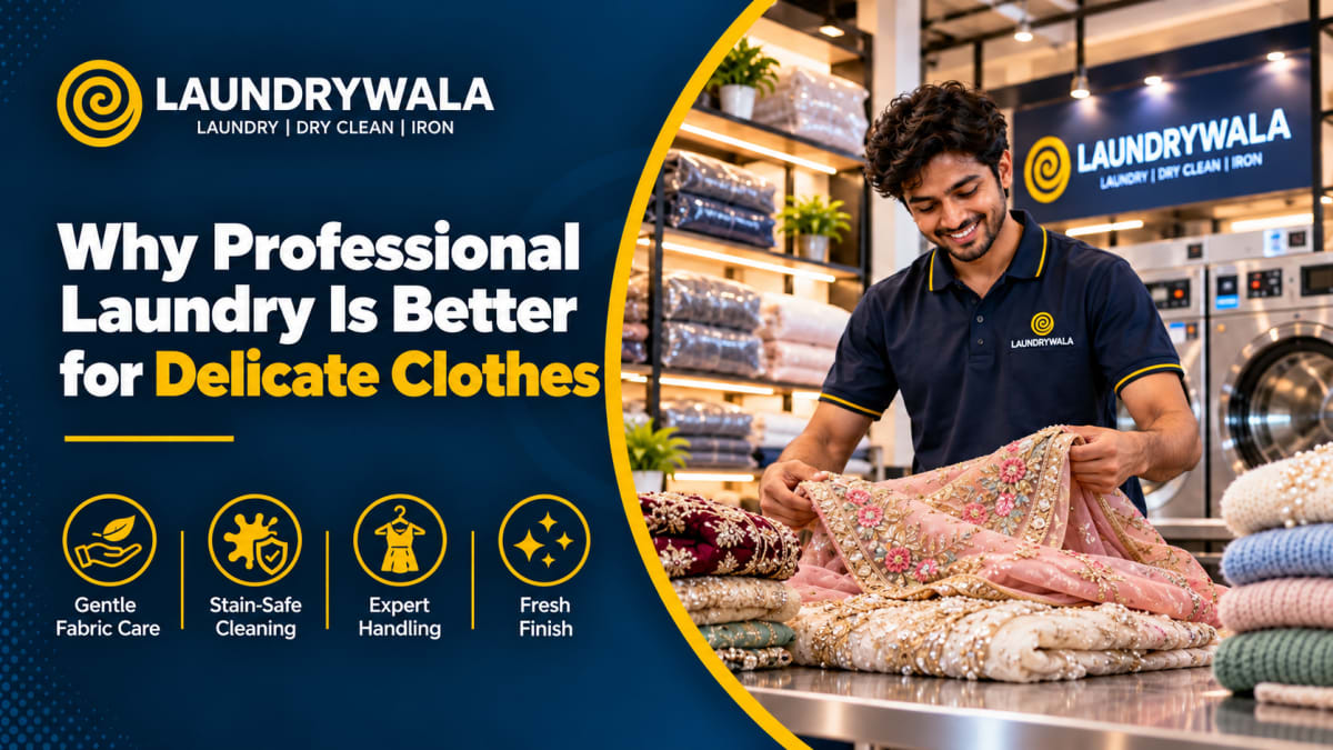 Why Professional Laundry Is Better for Delicate Clothes
