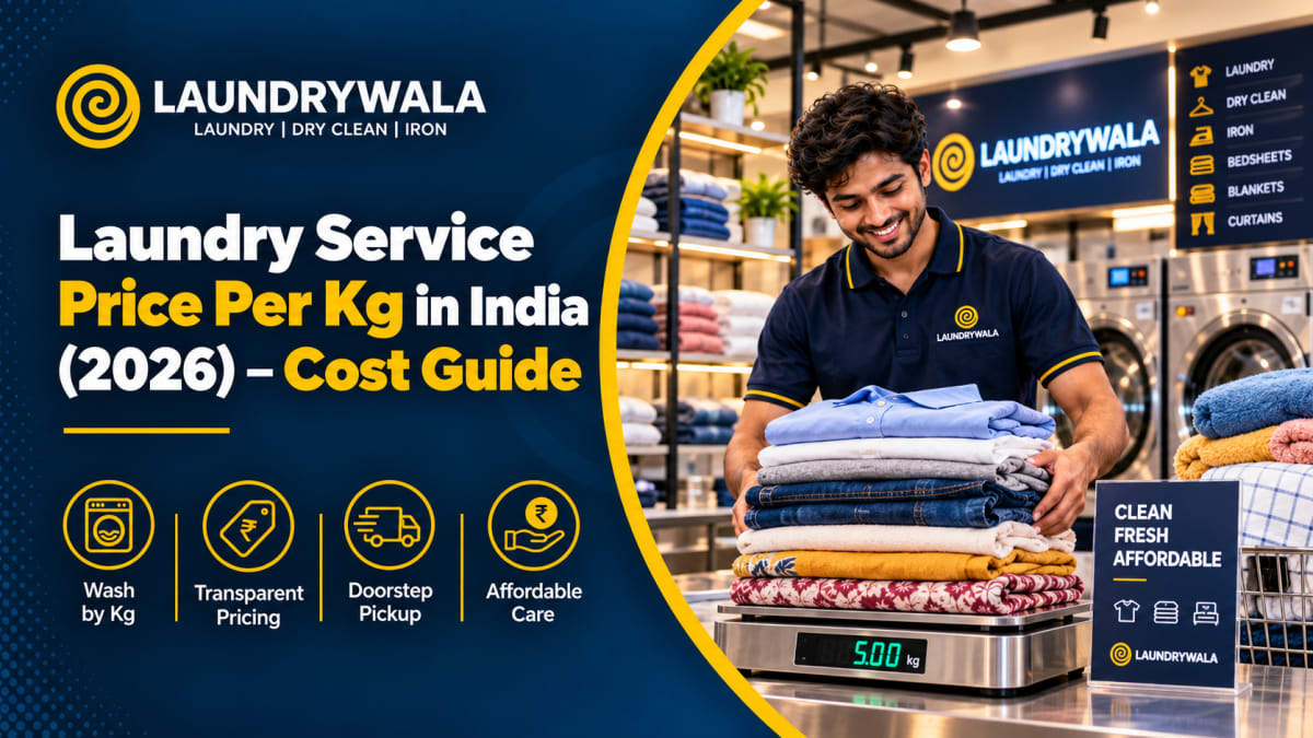 Laundry Service Price Per Kg in India (2026) – Cost Guide
