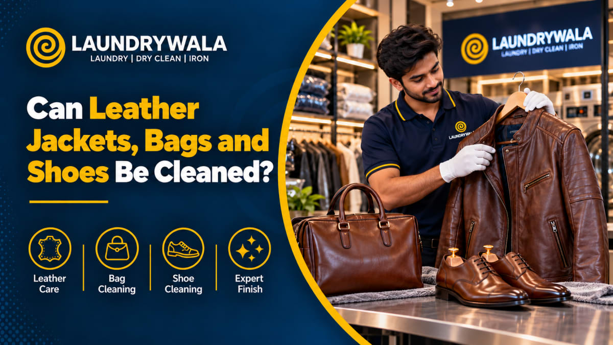 Can Leather Jackets, Bags and Shoes Be Cleaned?