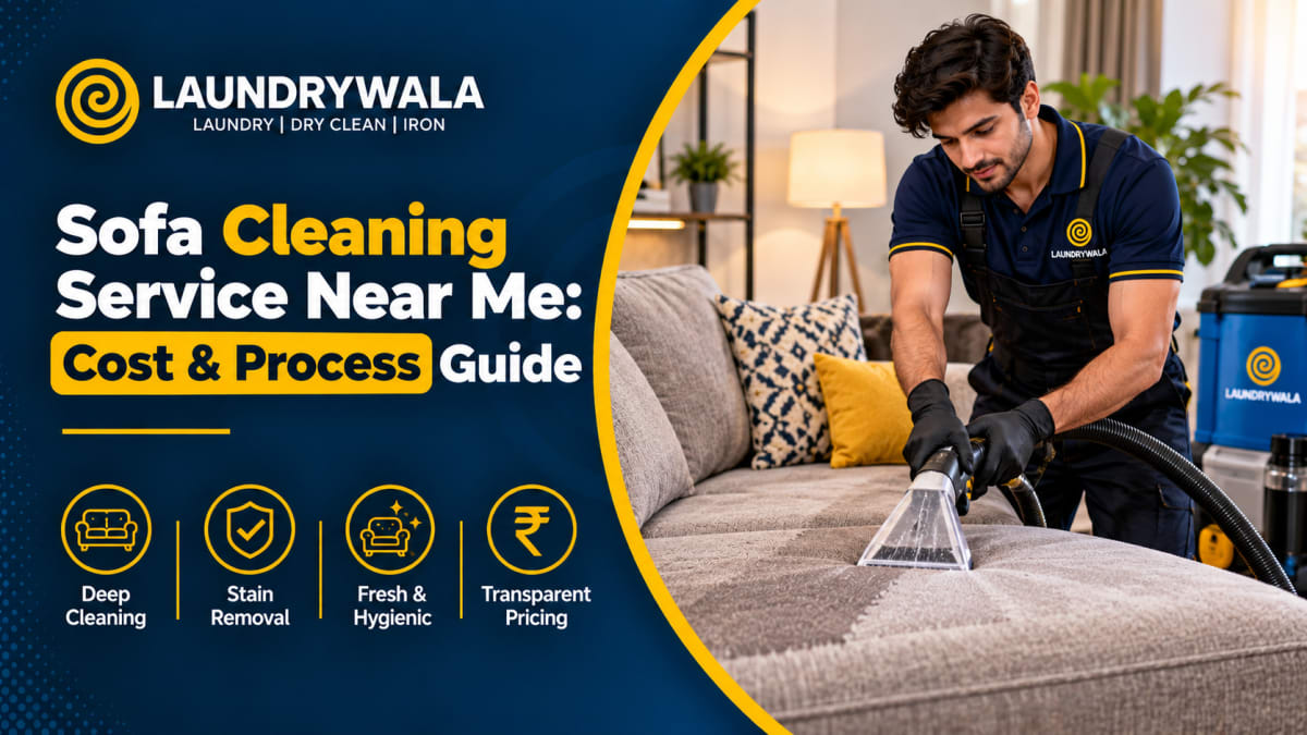 Sofa Cleaning Service Near Me: Cost & Process Guide