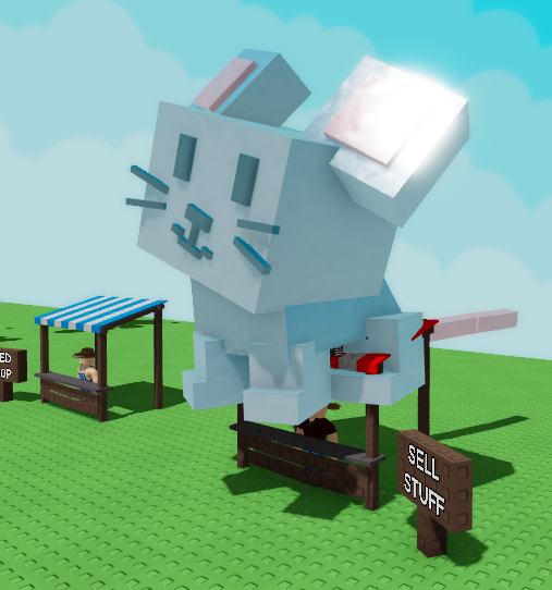 OFFER! SHINY, GREY MOUSE| Huge | Giant | Titanic | MUTATED | [+ 43 KG] | ONLY FOR $9,99!  (READ DESCRIPTION)