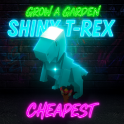 SHINY T-Rex – GROW A GARDEN | MUTATION